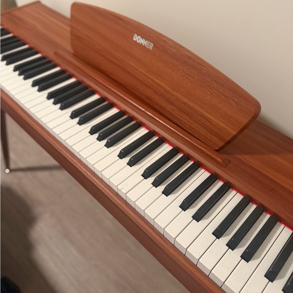 Digital Piano — Walnut Finish